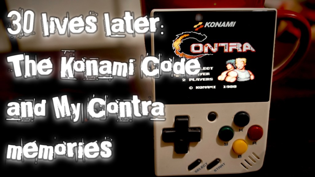 30 Lives Later: The Konami Code and My Contra Memories