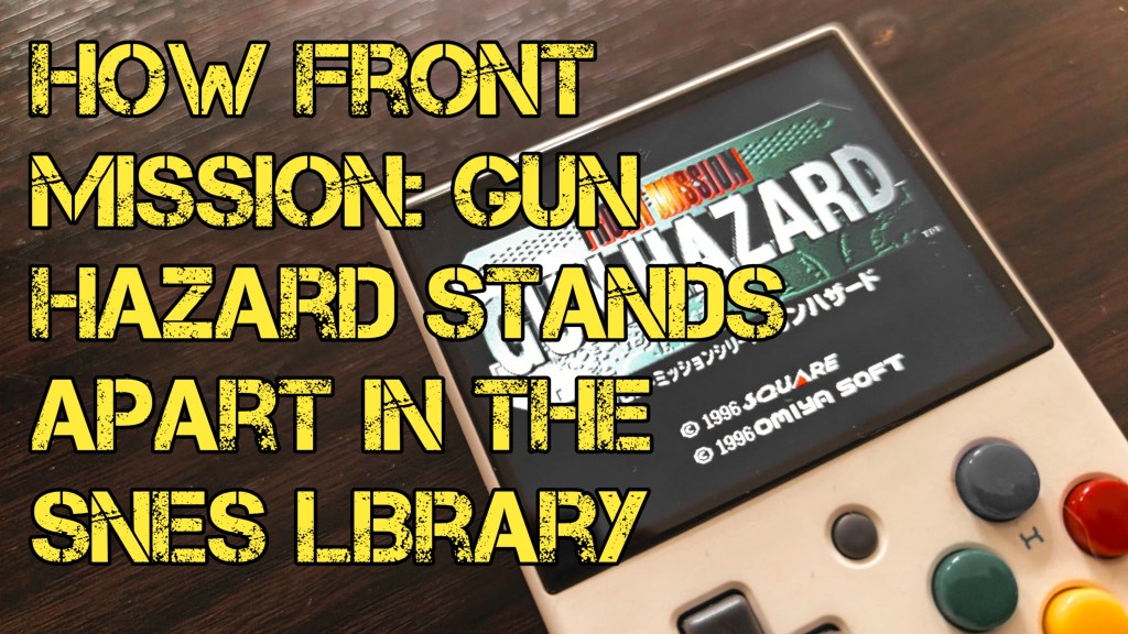 How Front Mission: Gun Hazard Stands Apart in the SNES Library