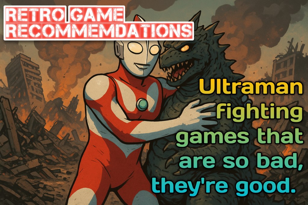 These Ultraman Games Are So Bad They’re Legendary